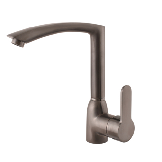 ZAMBEZI Batéria drezová s otočným ústím - výška 262mm metal grey-kefovaná ZA007.5/7MGK