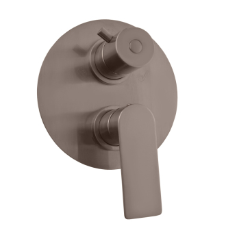 NIL Batéria sprchová/vaňová vstavaná s ker.prep.-3cestná metal grey-kef. NL187.3MGK
