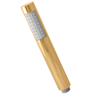 ručná sprcha SEINA pr. 30 x L210 mm - kov zlatá - kartáčovaná KS0008ZK