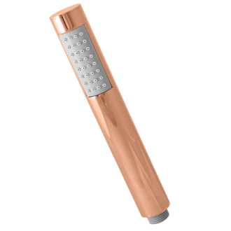 ručná sprcha SEINA pr. 30 x L210 mm - kov zlatá ružová - lesklá KS0008ZRL