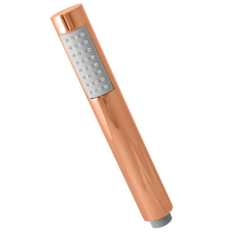 ručná sprcha SEINA pr. 30 x L210 mm - kov zlatá ružová - kartáčovaná KS0008ZRK