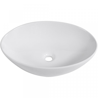 CERANO Keramické umývadlo na dosku Ezro biela lesklá 56x38,5 cm CER-428416