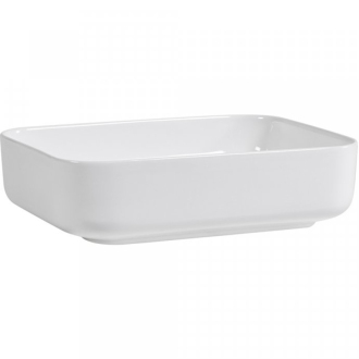 CERANO Keramické umývadlo na dosku Vizo biela lesklá 50x39 cm CER-428434