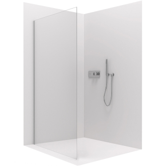 CERANO Sprchová zástena Varone L/P chróm, transp.sklo 90x195cm pevná CER-DY505-90-195-SG