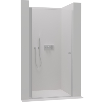 CERANO Sprchové krídlové dvere Antelo L/P chróm, transparentné sklo 90x190 cm CER-432418