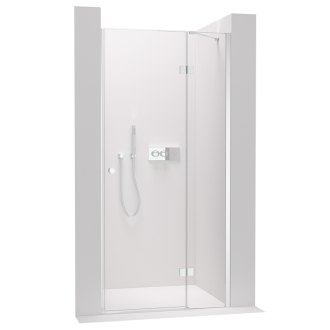 CERANO Sprchové krídlové dvere Marino L/P chróm, transparentné sklo 120x190 cm CER-420210