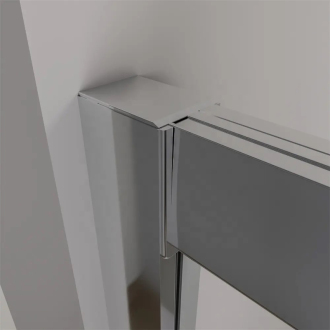 CERANO Sprchové posuvné dvere Varone L/P chróm, transp.sklo 130x195 cm CER-DY505-130-195