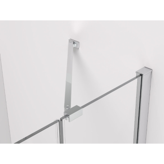 CERANO Sprchovací kút Marino Duo L/P chróm, transp.sklo 120x120 cm krídlový CER-422919