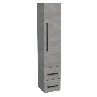 SAT Cube vys. skr.35x163x33, betón, chro CUBE3CHV35BE