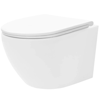 Rea Závesná WC misa Carlo Mini Tornado Rimless Flat Pro REA-C8770