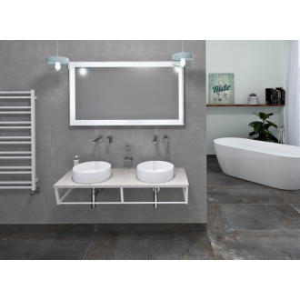 SKA doska 756x463mm, rockstone, biela mat SKA750-0101