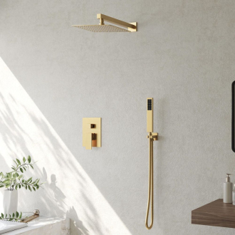 Rea Podomietkový sprchový set Fenix L.gold REA-P8401