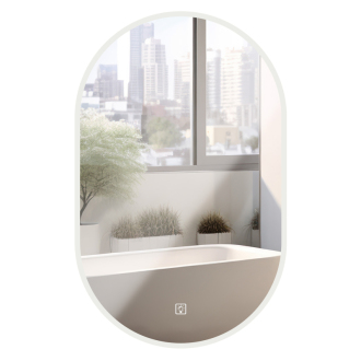 REA Zrkadlo LED 60x80cm HOM-05525