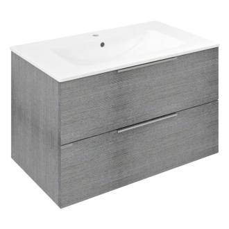 CIRASA umývadlová skrinka 79,8x52x46cm, dub strieborný CR801-1111