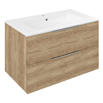 CIRASA umývadlová skrinka 79,8x52x46cm, dub Alabama CR801-2222