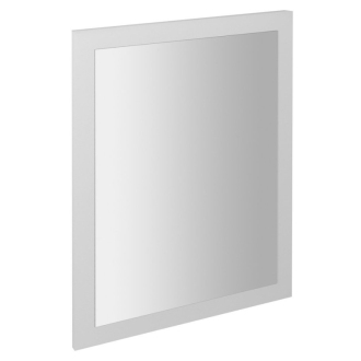 NIROX zrkadlo v ráme 600x800mm, biela mat NX608-3131