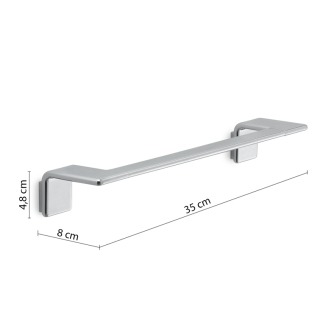 IL GIGLIO držiak uterákov 350x80mm, chróm A9213513