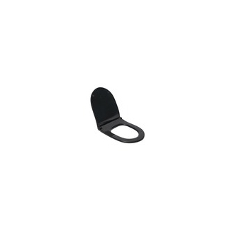 SENTO SLIM SEAT, soft closing, QR M.black 120-083R009