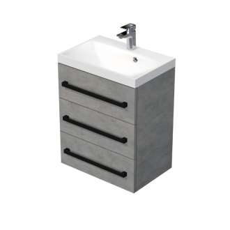 CUBE WC skr. s UM 60x40x76,5 betón CUBE2C603BE