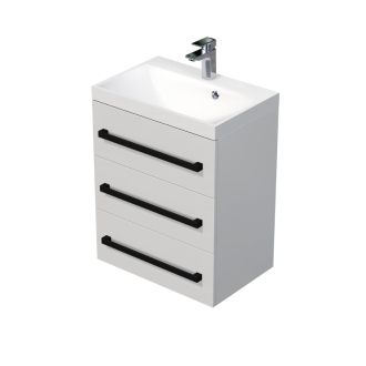 CUBE WC skr. s UM 60x40x76,5 biela lesk CUBE2C603BL