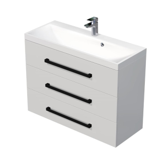 CUBE WC skr.s um. 100x40x76,5 biela lesk CUBE2C1003BL