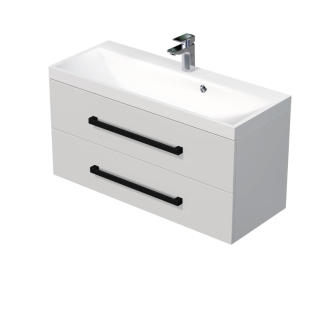 CUBE WC skr. s um. 100cm biela lesk CUBE2C100ZBL