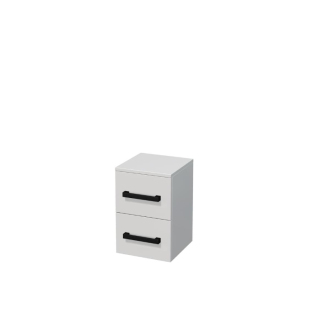 SAT Cube W nízka skr., biely lesk CUBE3CN32BL