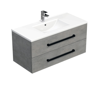 CUBE WC skr. s um. Modena 100cm betón CUBE46C1002BEMOD