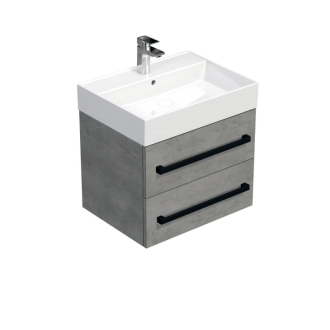 CUBE WC skr. s um. SAT 60 dub betón CUBE46C602BESAT