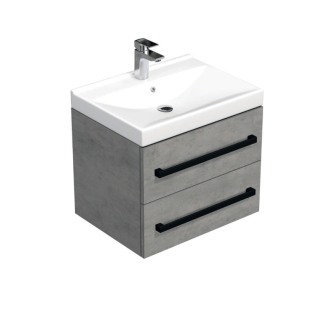 CUBE WC skr. s um. Verso 60cm betón CUBE46C602BEVER