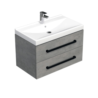 CUBE WC skr. s um. Verso 80cm betón CUBE46C802BEVER