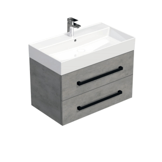 CUBE WC skr. s um. SAT 80 betón CUBE46C803BESAT