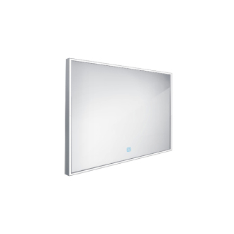 Nimco Séria 13000 ZP 13004V LED zrkadlo 1000x700 s dotykovým senzorom rám hliníkový