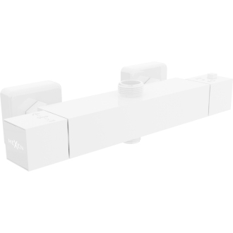 MEXEN CUBE sprchová batéria-termostatická, biela 77250-20