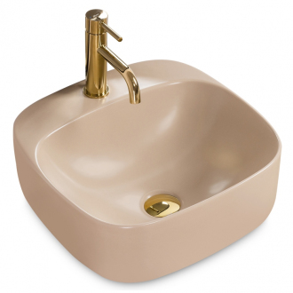 REA Umývadlo na dosku Luiza 42 Beige Matt REA-U9607