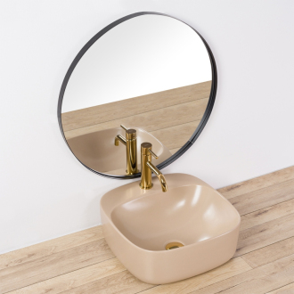REA Umývadlo na dosku Luiza 42 Beige Matt REA-U9607