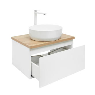 B-Way skr.60 s d.desk., um. a bat., biela BWAY60WDOAKU2B