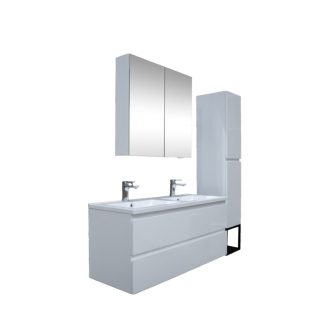 Kúpeľňová zostava B-Way 120 cm biela KSETBWAY15