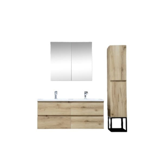 Kúpeľňová zostava B-Way 120 cm dub KSETBWAY16