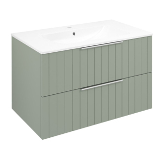 CIRASA umývadlová skrinka 79,8x52x46cm, verde strip CR801-4444S