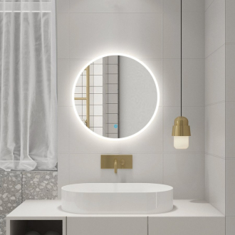 URSA okrúhle s LED osvetlením 60cm, dotykový senzor, stmievateľné UR060