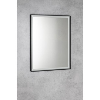 SORT zrkadlo s LED osvetlením 60x80cm, senzor, 2700-6500K, čierna mat ST080S