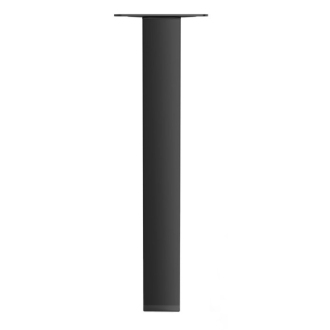 Nábytková nožička, výška 200mm, čierna mat 30389