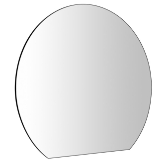 DARA CUT zrkadlo s LED podsvietením 20W, ? 100x90cm, vykurovacia fólia 30562CI