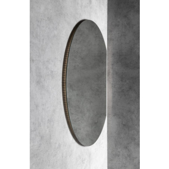 DARA CUT zrkadlo s LED podsvietením 20W, ? 100x90cm, vykurovacia fólia 30562CI