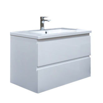 Kúp. skr. 2 zásuvky s um. 80 cm biela BWAY280WU