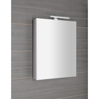 GRETA galerka s LED osvetlením, 60x70x14cm, biela mat GR060-0031