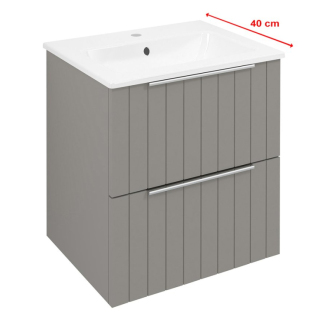 CIRASA umývadlová skrinka 48x54x39cm, agila strip CR492-4343S