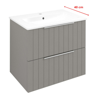 CIRASA umývadlová skrinka 58x54x39cm, agila strip CR592-4343S