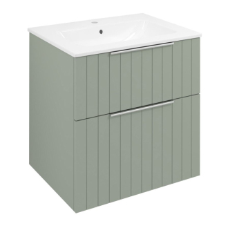 CIRASA umývadlová skrinka 59,2x64x46cm, verde strip CR601-4444S